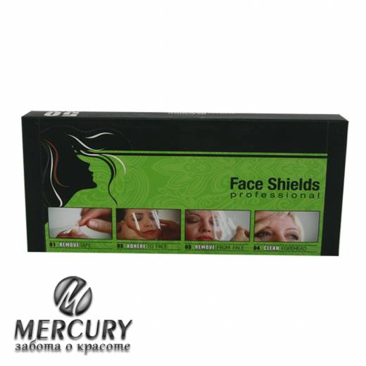 Защитный экран парикмахерский при стрижке волос, 50шт 